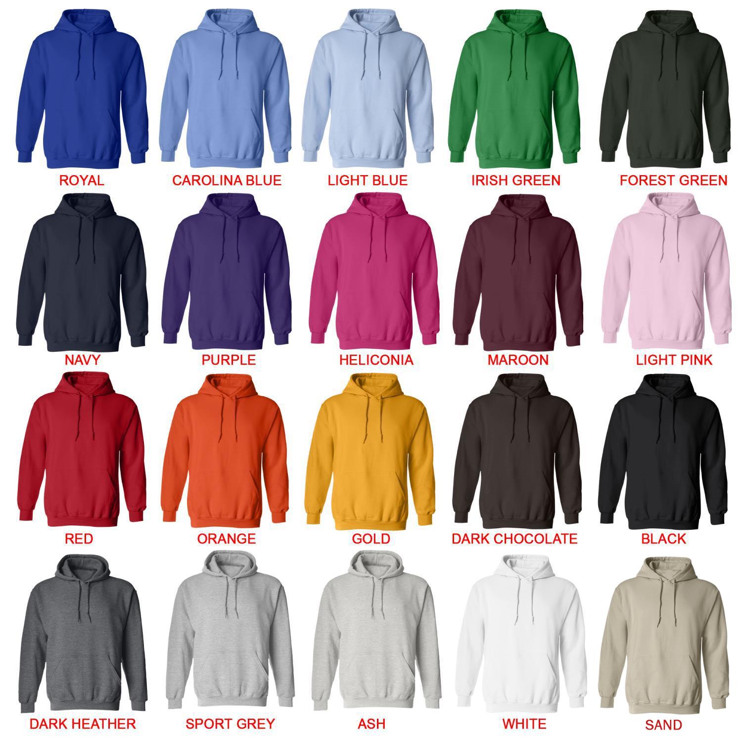 hoodie color chart - Minecraft UK Shop