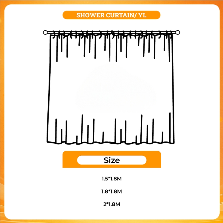 3D shower curtain - Minecraft UK Shop