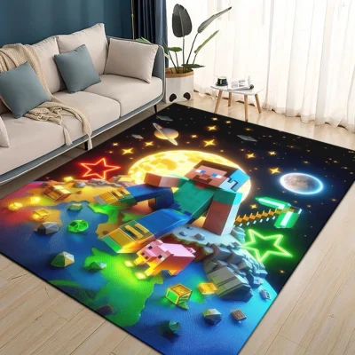 Minecraft Rug Home Decoration