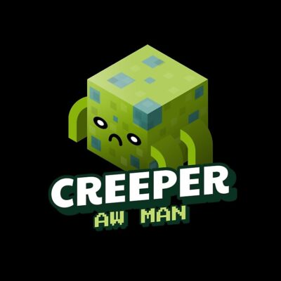 Alternative view of Creeper Aw Man With Green Creature Illustration Tote Bag
