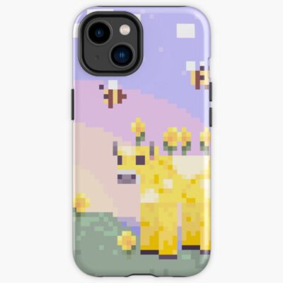Minecraft Earth Moobloom And Bees Portrait Iphone Case