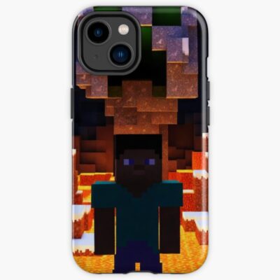 Steve Vs Creeper Iphone Case