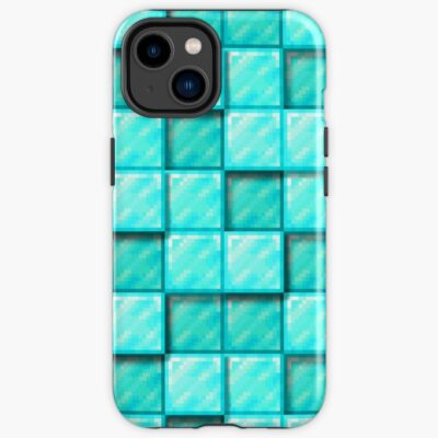 Minecraft Diamond Block Iphone Case