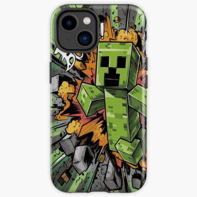 Creeper Explosion Iphone Case