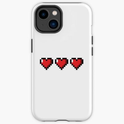 Minecraft Hearts Iphone Case