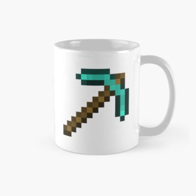 Minecraft Diamond Pickaxe Mug