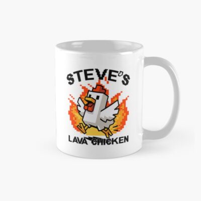 Steve S Lava Chicken Minecraft Movie Mug