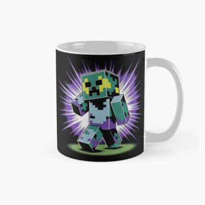Creeper Voxel Explosion Tee Mug