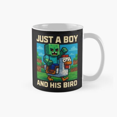 Minecraft Chicken Jockey Mug