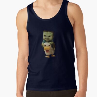 Chicken Jockey From Minecraft Tank Top