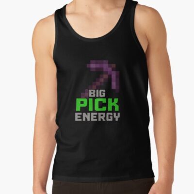 Minecraft Big Pick Energy Design Tank Top