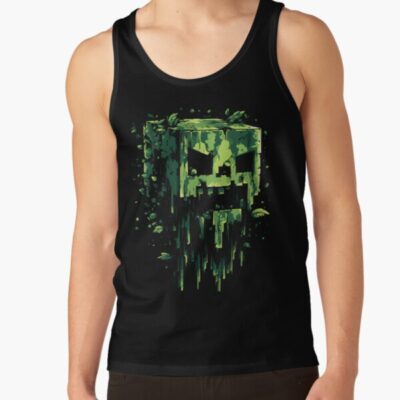 Creeper Minecraft Tank Top