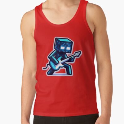Guitarist Minecraft Enderman Tank Top