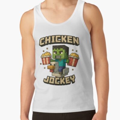 Minecraft Chicken Jokey New Tank Top