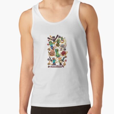 Minecraft All Mobs Tank Top