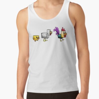 Minecraft Chicken Family Tank Top