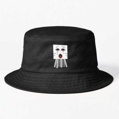 Ghast Minecraft Character Bucket Hat