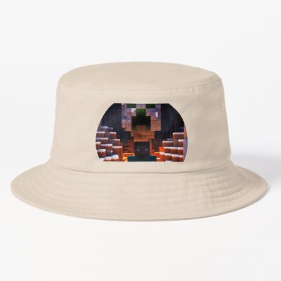 Steve Vs Creeper Bucket Hat