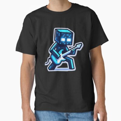 Guitarist Minecraft Enderman T-shirt