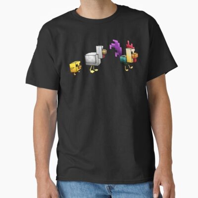 Minecraft Chicken Family T-shirt