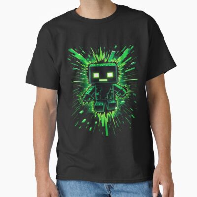 Creeper Explosion 2 Minecraft T-shirt