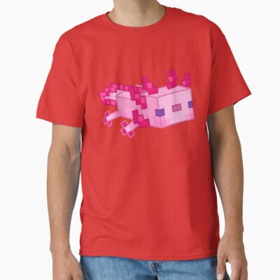 Minecraft Pink Axolotl T-shirt