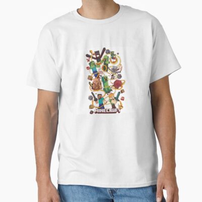 Minecraft All Mobs T-shirt