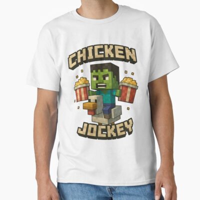 Minecraft Chicken Jokey New T-shirt