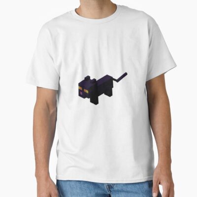Minecraft Black Kitten T-shirt