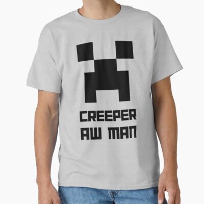 Minecraft Creeper Aw Man T-shirt