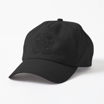 Minecraft Eat Sleep Mine Repeat Cap