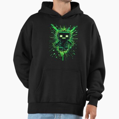 Creeper Explosion 2 Minecraft Hoodie