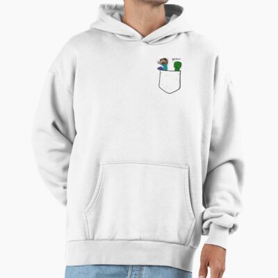 Alternative view of Minecraft Little Pocket Creeper Hoodie