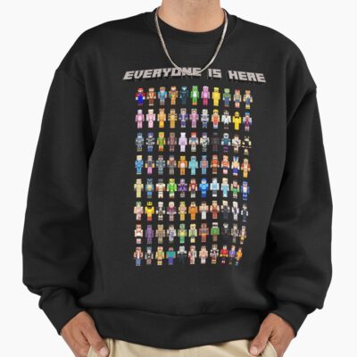 Alternative view of Minecraft Super Craft Bros Sweatshirt