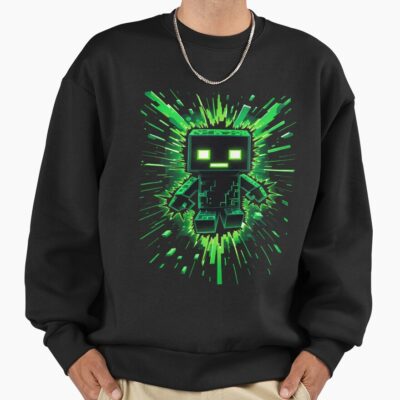 Creeper Explosion 2 Minecraft Sweatshirt
