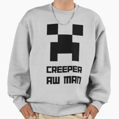 Minecraft Creeper Aw Man Sweatshirt