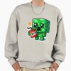 ssrcooversized sweatshirtmens 01oatmeal heatherfrontsquare productx1000 14 - Minecraft UK Shop