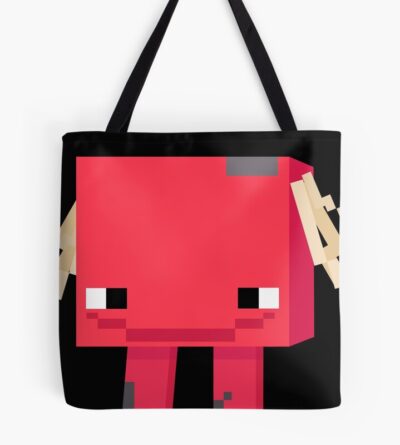 Minecraft Strider But Smiling Tote Bag