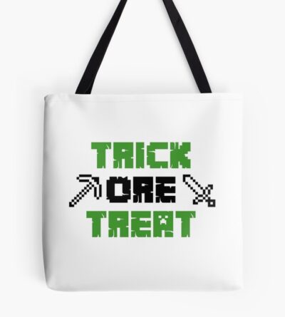 Trick Ore Treat Minecraft Halloween Bag Tote Bag
