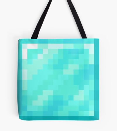 Diamond Block Minecraft Block Icon Tote Bag