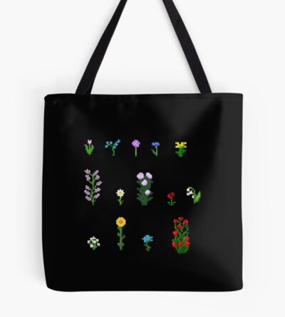 Minecraft Flower Mix Pack Sti Tote Bag