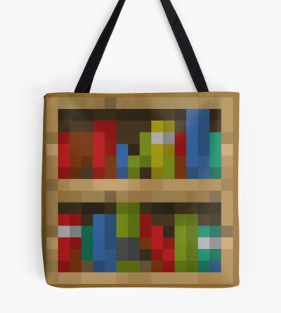 Minecraft Book Case Tote Bag