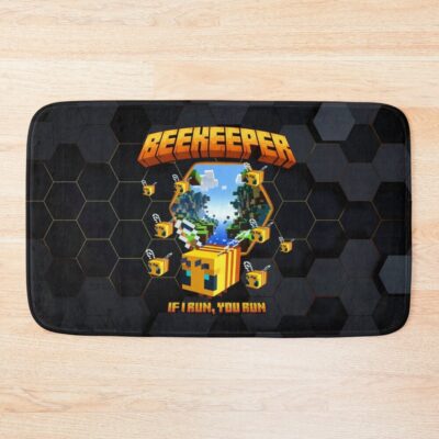 Beekeeper If I Run You Run Bath Mat