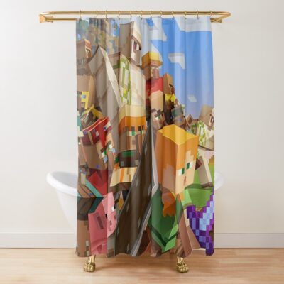 Lagi Kompak Shower Curtain