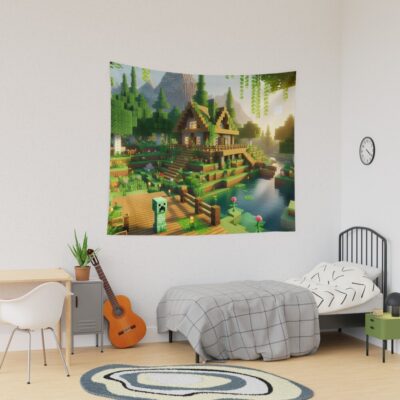 Serene Sanctuary Amidst The Peaks Tapestry