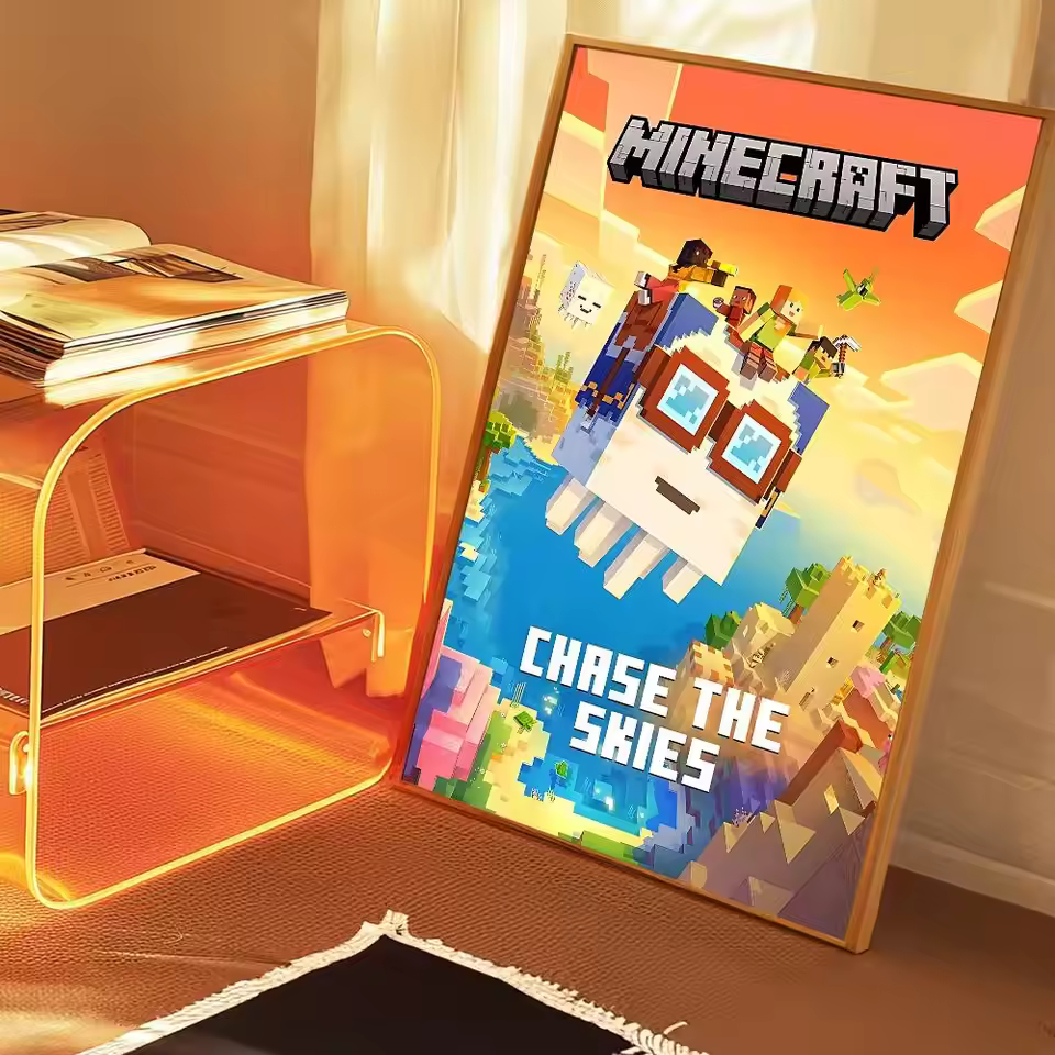 Minecraft Signature Print Wall Art