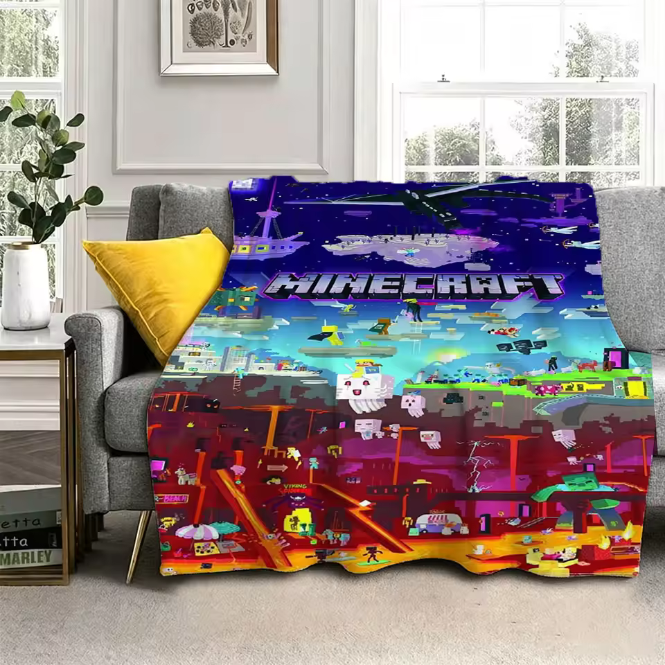 Minecraft Modern Edition Blanket
