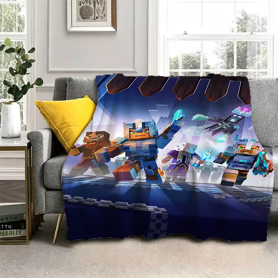 Minecraft Classic Edition Blanket