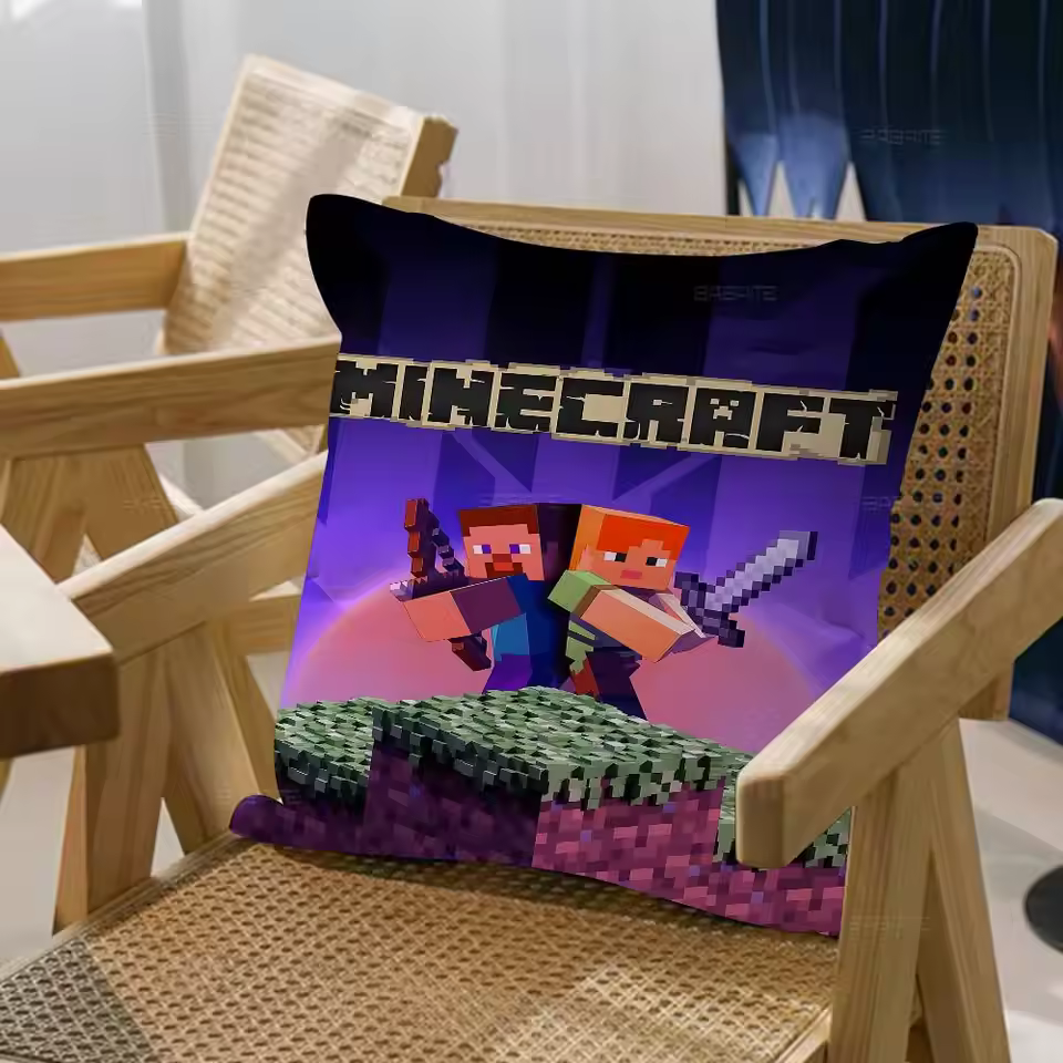 Minecraft Modern Tribute Pillow