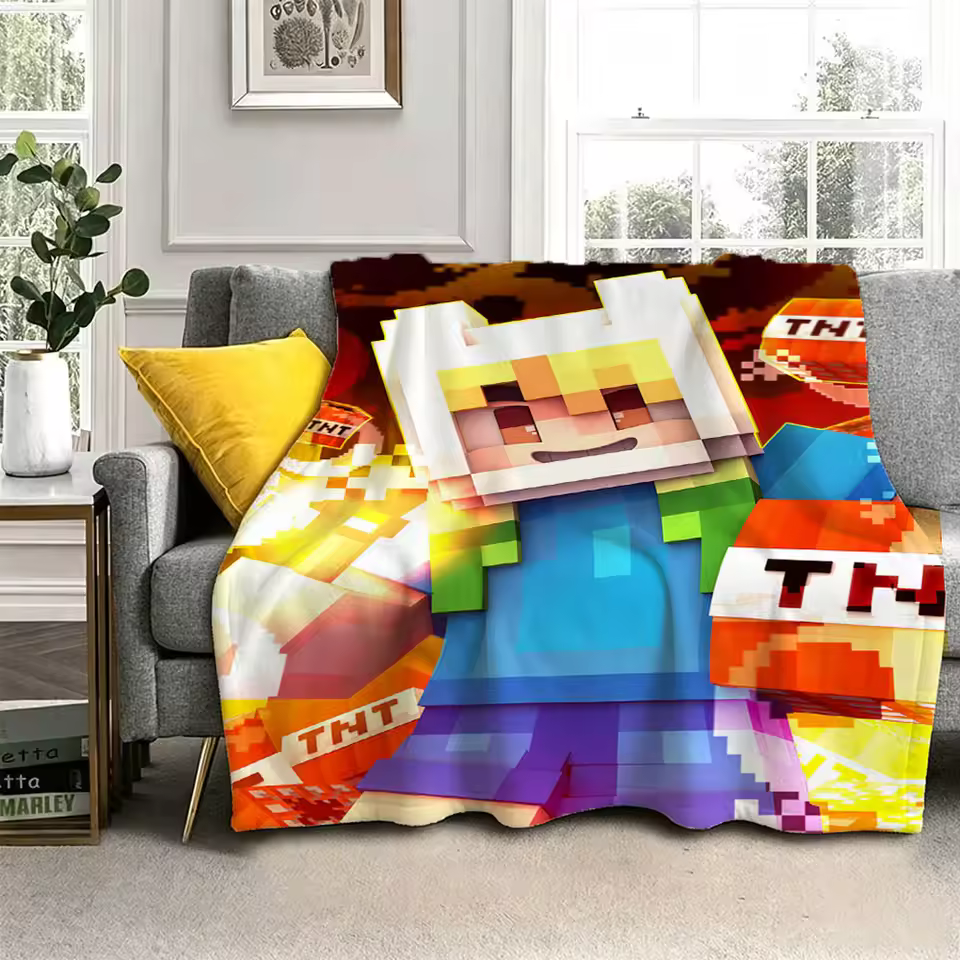 Minecraft Timeless Edition Blanket